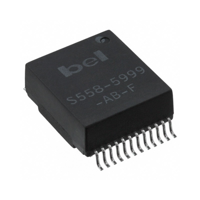 1 pcs : S558-5999-AB-F - XFRMR MOD LAN GIGABIT EXTEMP 24P