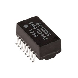 1 pcs : SM91074AL-E - 10/100 BASE T XFORMER AECQ +125