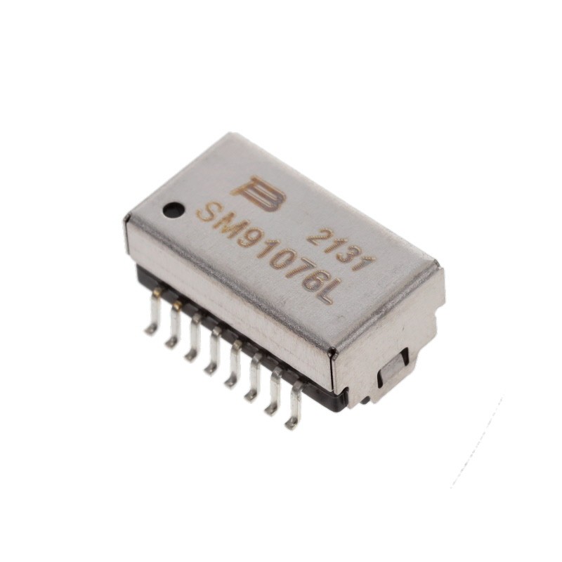 1 pcs : SM91076L-E - 10/100 BASE-T SINGLE PORT, 16PIN