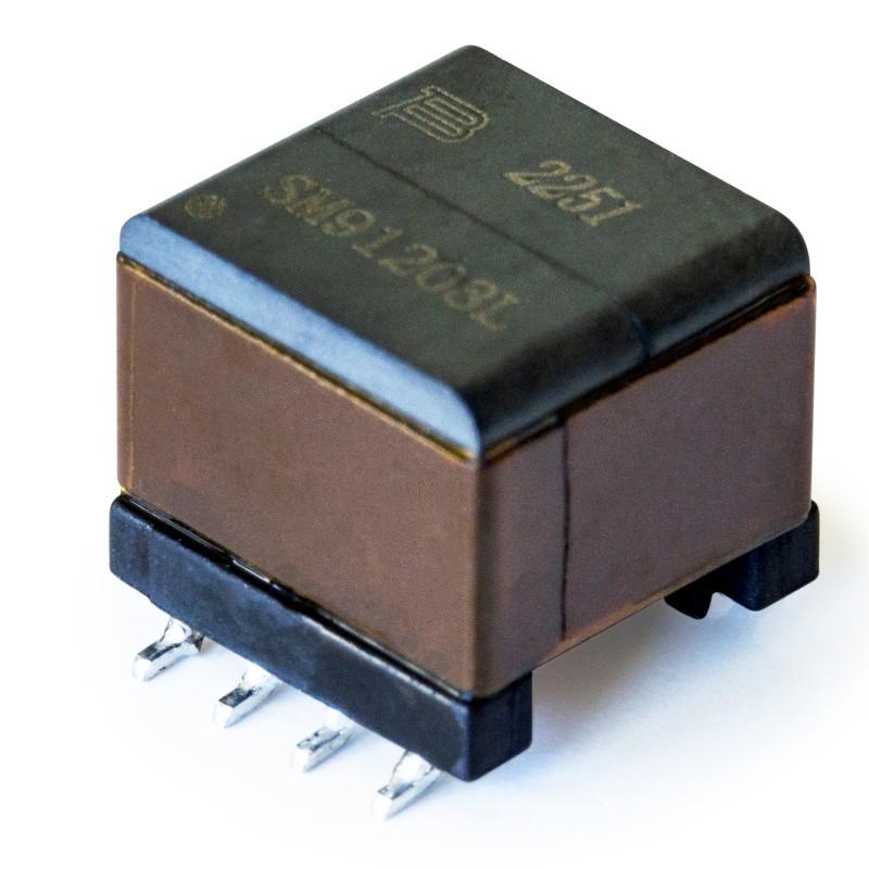 1 pcs : SM91208L-E - TRANSF PUSH PULL 12V TO 15V