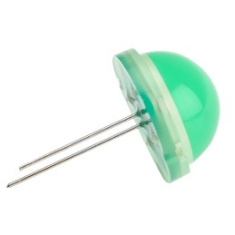 1 pcs - Kingbright6 - 8 V Green LED 20 mm Through Hole, BIG LAMP DLC2/6GD
