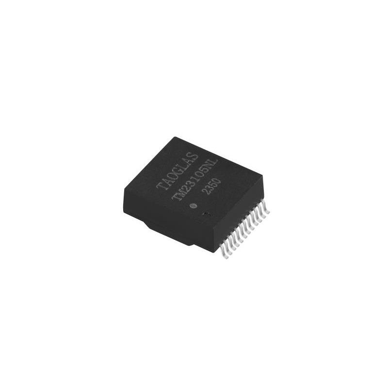 1 pcs : TM23105NL - LAN XFMR 10/100 BASE-T DUAL
