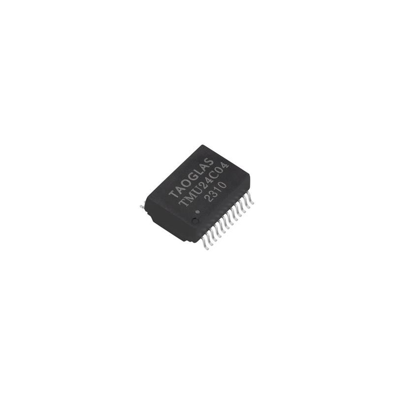 1 pcs : TMU24C04 - LAN XFMR 2.5G BASE-T
