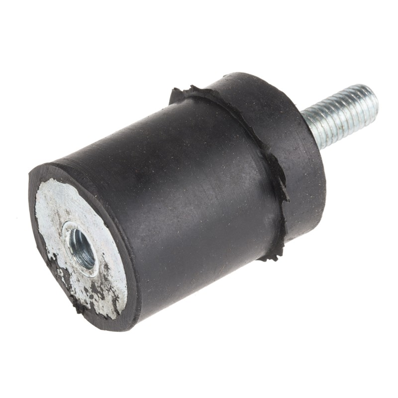 1 Bag of 4 - RS PRO M8 Anti Vibration Mount, Male to Female Bobbin with 25.63kg Compression Load
