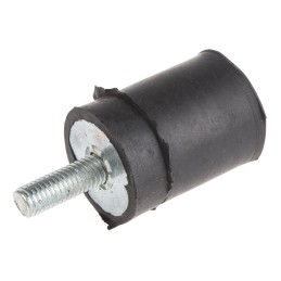 1 Bag of 4 - RS PRO M8 Anti Vibration Mount, Male to Female Bobbin with 25.63kg Compression Load