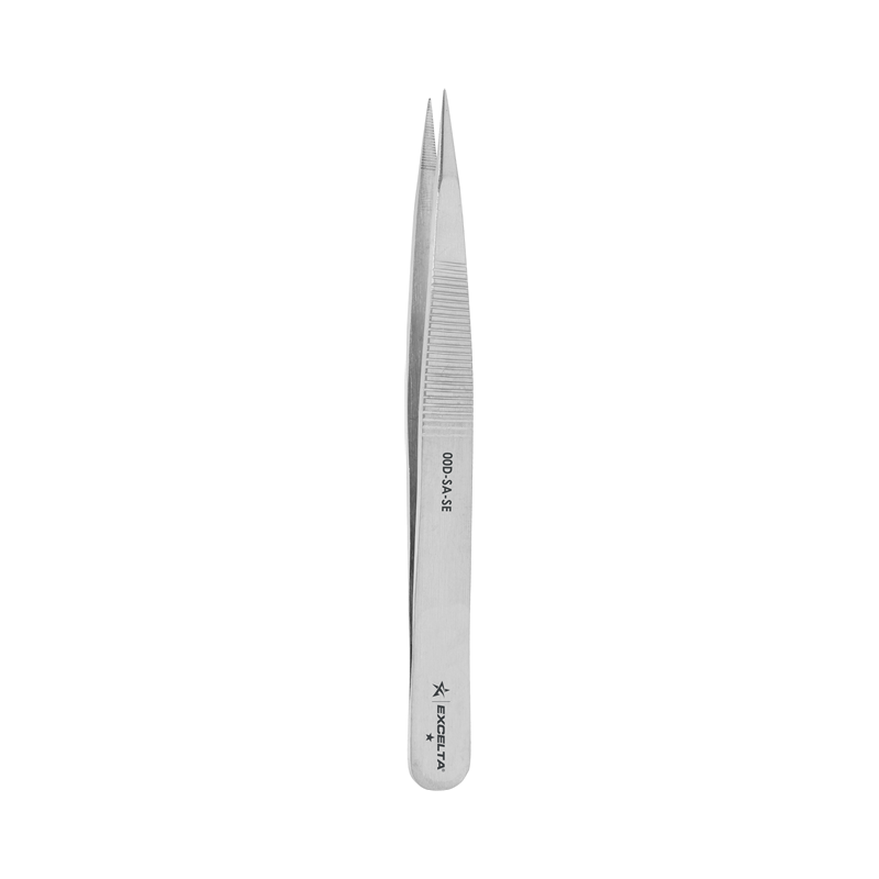 1 pcs : 00D-SA-SE - TWEEZERS - STRAIGHT STRONG MEDIU