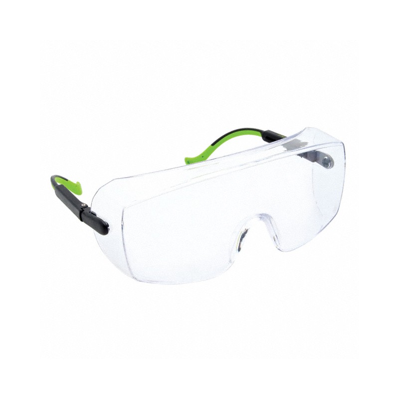 1 pcs : 01762-07C - SAFETY GLASSES OVER WRAP CLEAR
