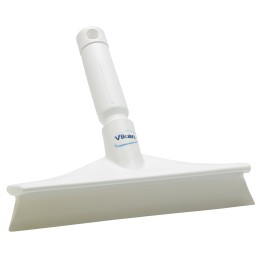 1 pcs - Vikan White Squeegee, 104mm x 245mm x 50mm, for Food Preparation Surfaces