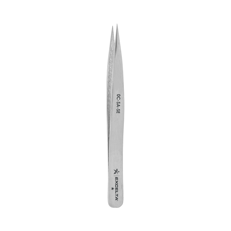 1 pcs : 0C-SA-SE - TWEEZERS -STRAIGHT FINE POINT -