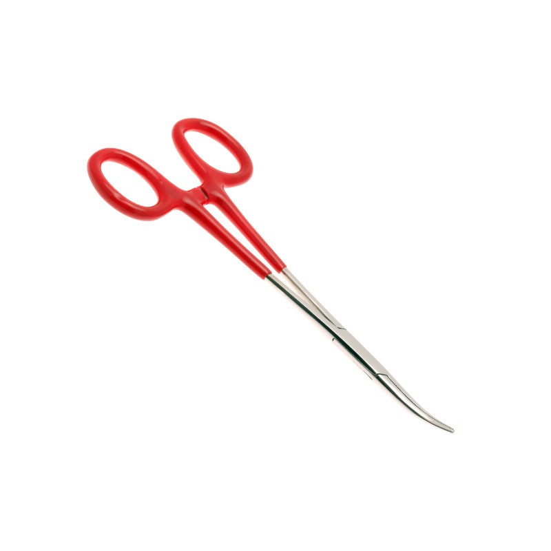 1 pcs : 12014 - HEMOSTAT CURVED PLASTIC 6IN