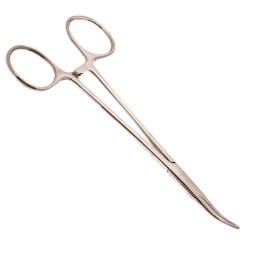 1 pcs : 12016 - HEMOSTAT CURVED 5IN