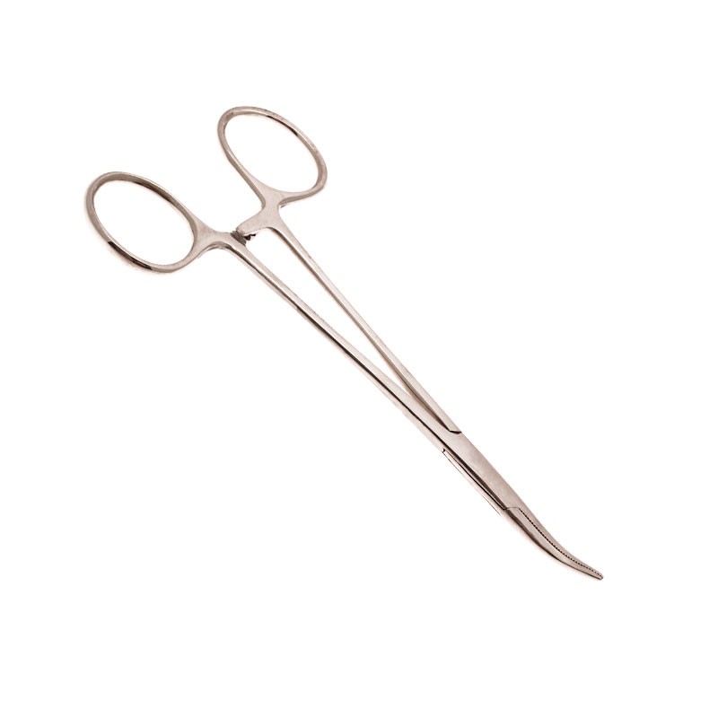 1 pcs : 12016 - HEMOSTAT CURVED 5IN