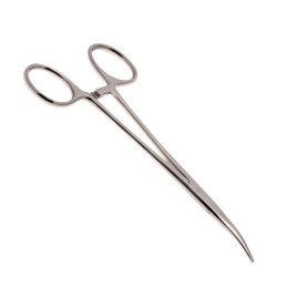 1 pcs : 12018 - HEMOSTAT CURVED 6IN