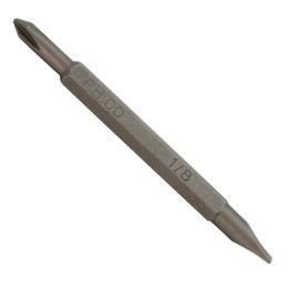 1 pcs : 13392 - BIT DBL ENDED PHIL SLOT 00 1/8'