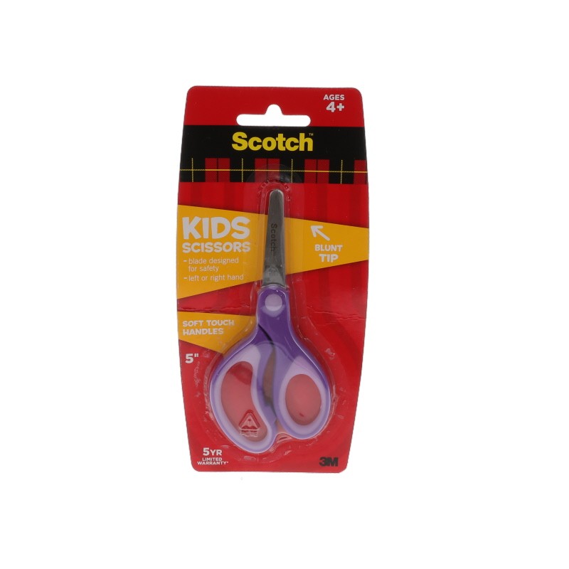1 pcs : 1442B SOFT GRIP - SCOTCH KIDS 5 IN SCISSORS SOFT G