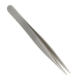 1 pcs : 18032USA - TWEEZER POINTED STRONG OO 4.72'