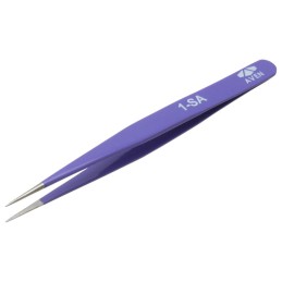 1 pcs : 18043EZ - E-Z PIK TWEEZERS 1-SA PURPLE