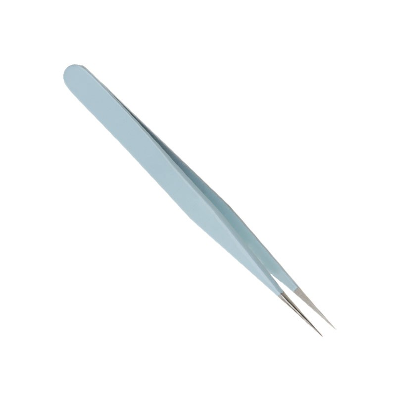 1 pcs : 18056EZ - TWEEZER POINTED SHARP 3C 4.33'