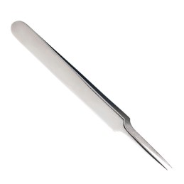 1 pcs : 18060-CS - TWEEZER POINT ULTRA FINE 5 4.25'