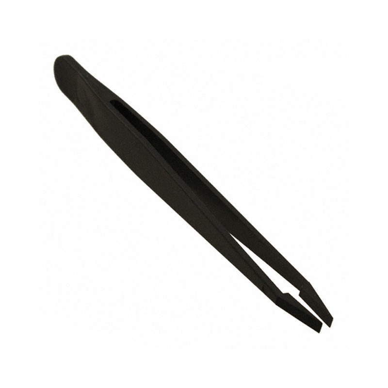 1 pcs : 18535 - TWEEZER FLAT BLUNT 709 4.53'