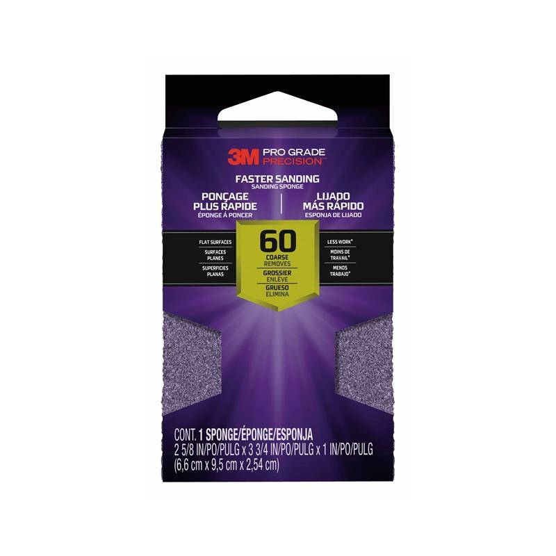 1 pcs : 24000TRIP-M-B - SANDING SPONGE COARS 2.63'X3.75'