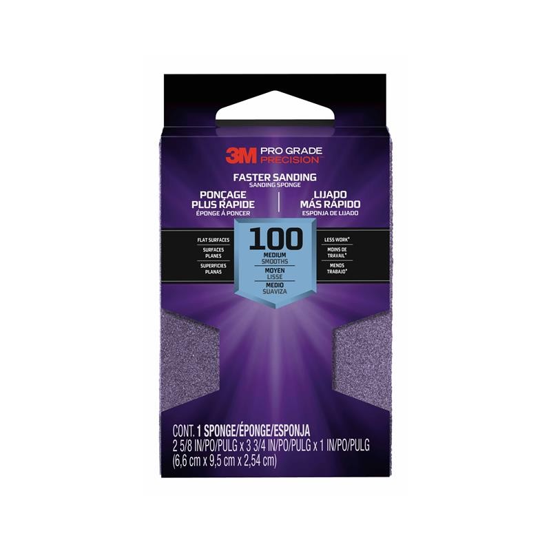 1 pcs : 24001TRIP-F-B - SANDING SPONGE FINE 2.5' X 3.75'