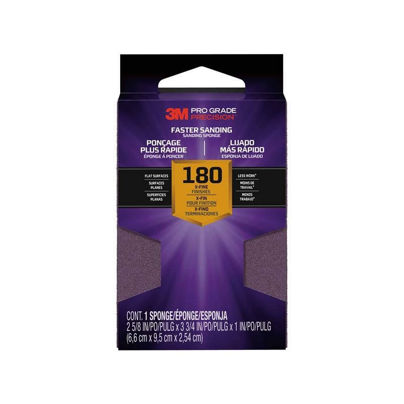 1 pcs : 24002TRIP-XF-B - SANDING SPONGE 180 2.5'X3.75'