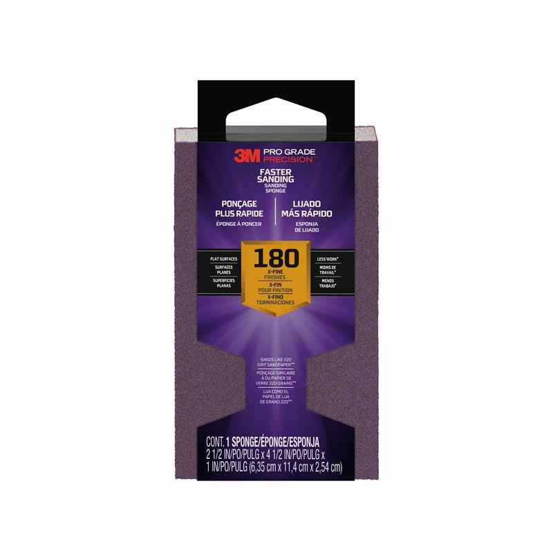 1 pcs : 24002TRI-XF-B - SANDING SPONGE 180 2.5'X4.5'