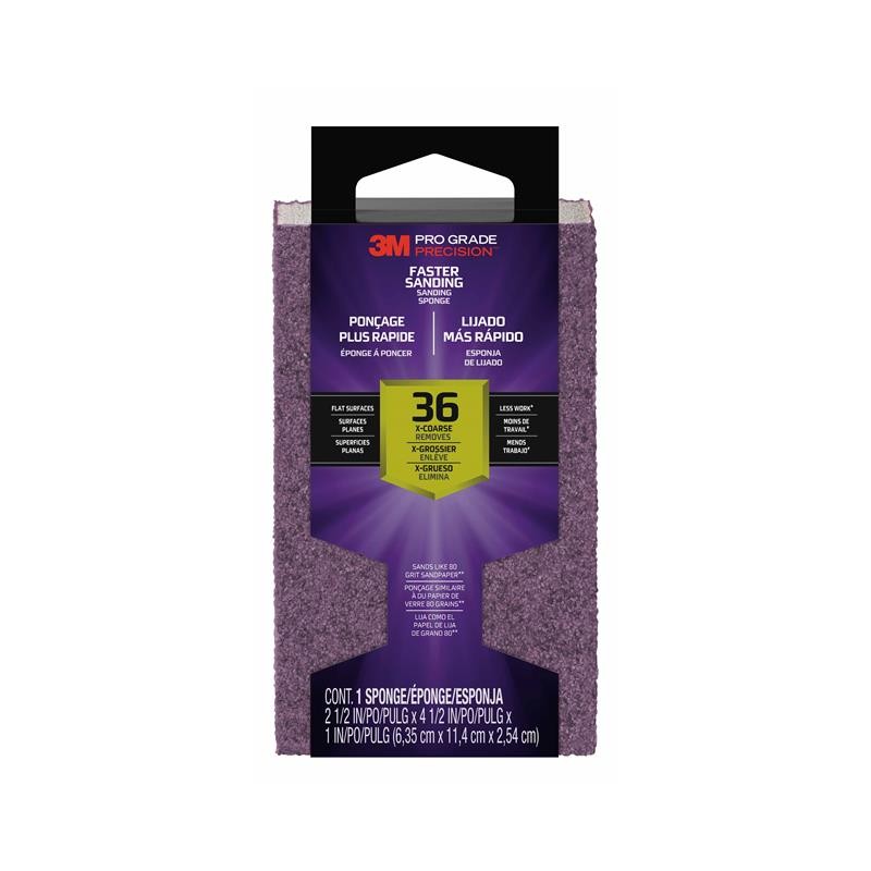 1 pcs : 24003TRI-XC-B - SANDING SPONGE 36 2.5'X4.5'