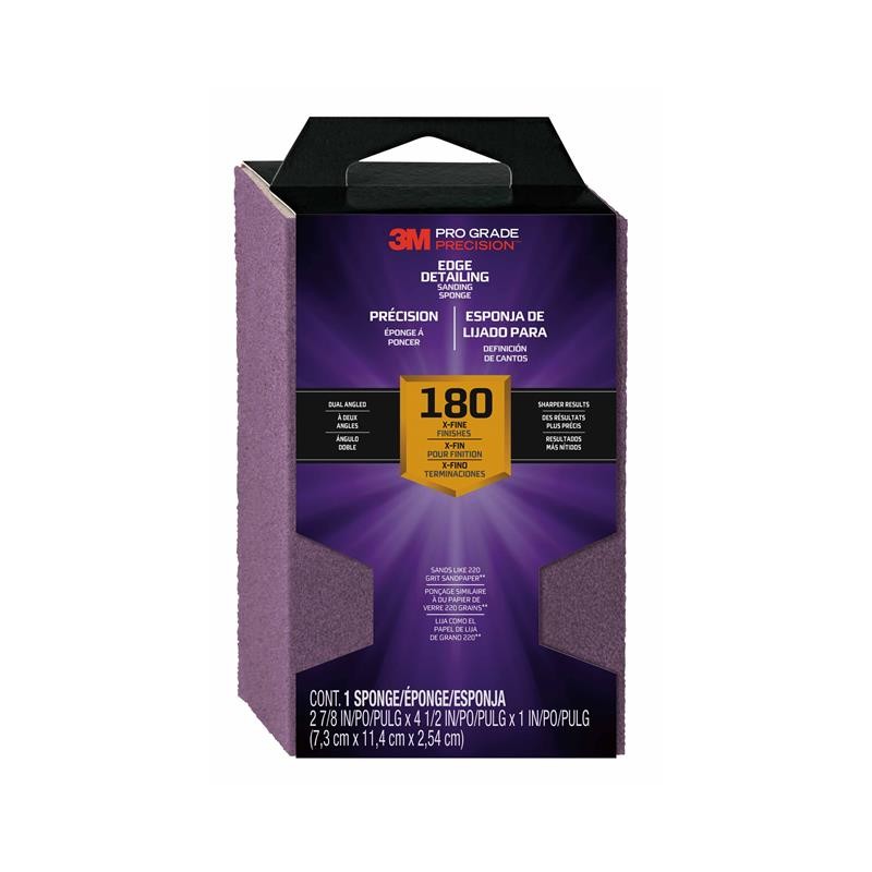 1 pcs : 24302TRI-XF-DA - SANDING SPONGE 180 0.45'X2.88'