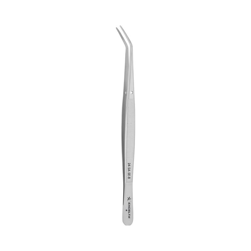 1 pcs : 24-8-SA-SE - TWEEZERS - 1 STAR 8' ANGULATED S