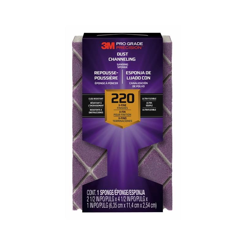 1 pcs : 2504TRI-220-CH - SANDING SPONGE DIAMOND 4.5'X2.5'