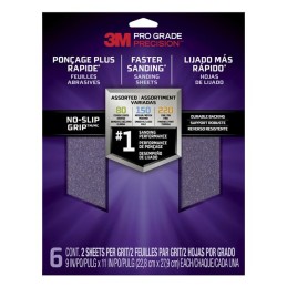 1 pcs : 26000TRI-6 - ABRASIV SHEET ALUM OX ASST 11X9'