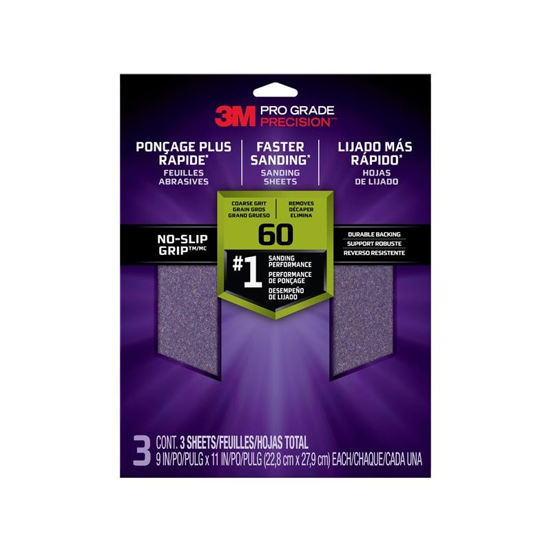 1 pcs : 26060TRI-3 - ABRASIVE SHEET ALUM OX 11'X9'