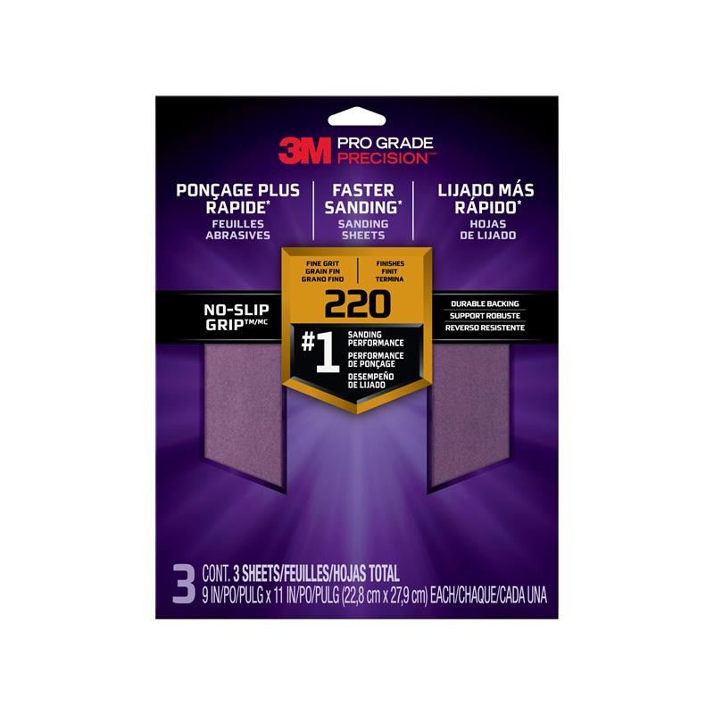 1 pcs : 26220TRI-3 - ABRASIV SHEET ALUM OX FINE 11X9'