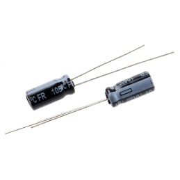 200 pcs - Panasonic 100μF Aluminium Electrolytic Capacitor 16V dc, Radial, Through Hole - EEUFR1C101