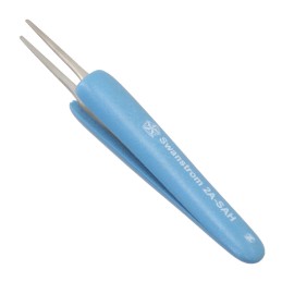 1 pcs : 2A-SAH - STAINLESS STEEL TWEEZERS / FOAM
