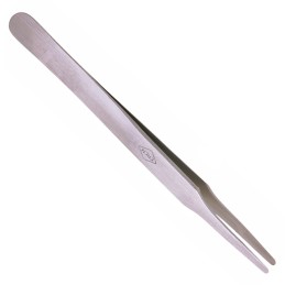 1 pcs : 2ASASL - TWEEZER FLAT ROUNDED 4.75'