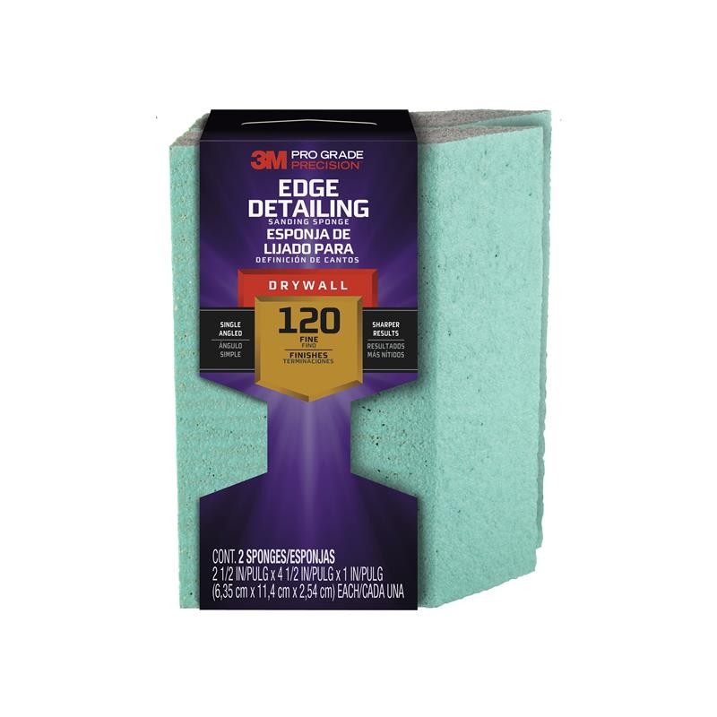 1 pcs : 30904FPSA-2PK - SANDING SPONGE FINE 4.5' X 2.5'