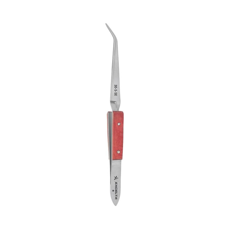 1 pcs : 30-S-SE - TWEEZERS - REVERSE ACTION - CURV