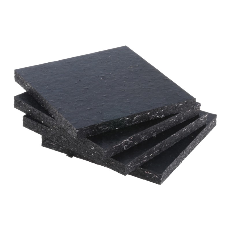 1 Bag of 4 - Fabreeka 100mm Anti-Vibration Pad 2311152 8000psi 100 x 100 x 10mm 10mm