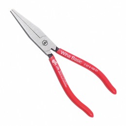 1 pcs : 32630 - PLIERS FLAT NOSE 6.3'