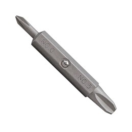 1 pcs : 32771 - BIT DBL ENDED PHILLIPS 0 3