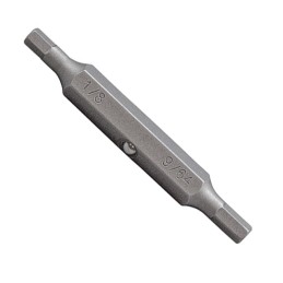 1 pcs : 32779 - BIT DBL ENDED HEX 1/8' 9/64'