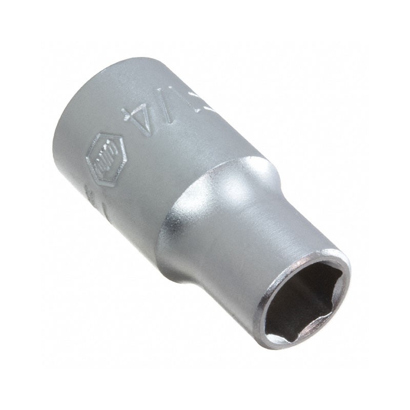 1 pcs : 33308 - SOCKET 6 POINT 1/4'