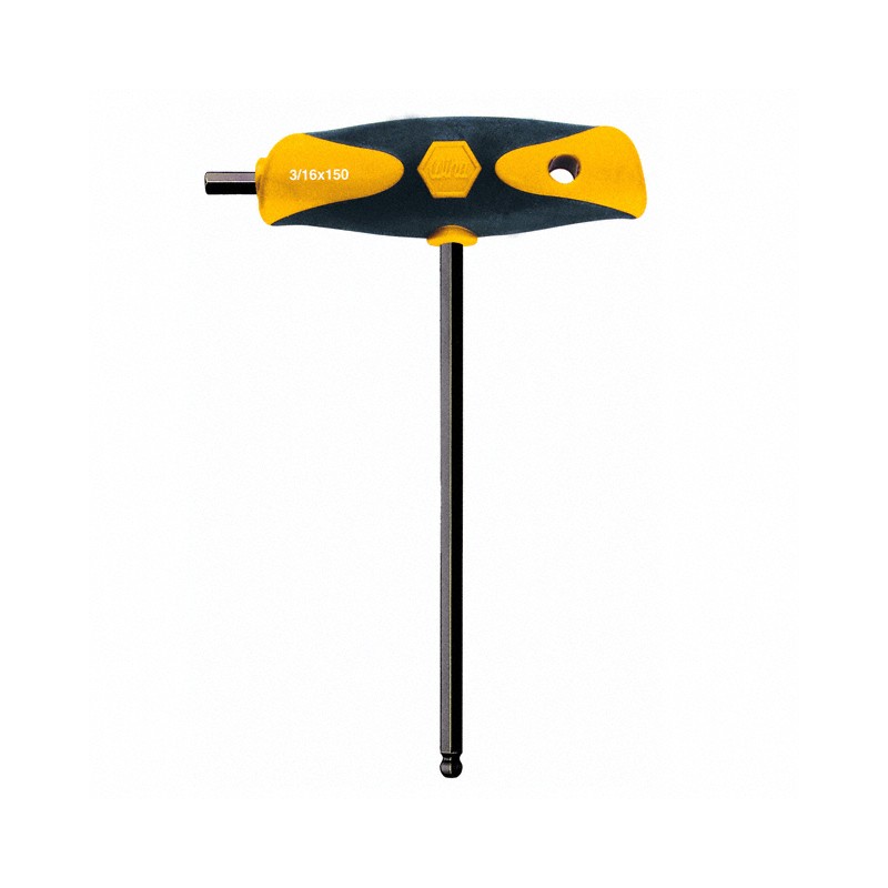 1 pcs : 33430 - HEX KEY T-HANDLE 3/16'