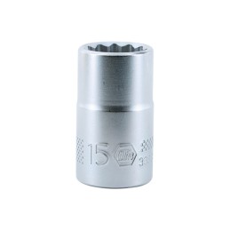 1 pcs : 33831 - SOCKET 12 POINT 15MM