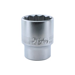1 pcs : 33842 - SOCKET 12 POINT 26MM