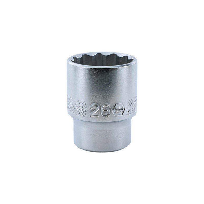 1 pcs : 33842 - SOCKET 12 POINT 26MM