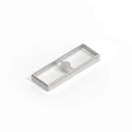 1 pcs - Wurth Elektronik Tin Plated Steel Shielding Cage Seamless Frame, 59.3 x 20.6 x 5.7mm